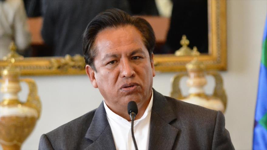 El ministro boliviano de la Presidencia, René Martínez.