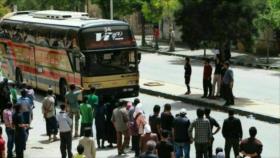 Siria acaricia control de suburbios de Damasco tras evacuaciones