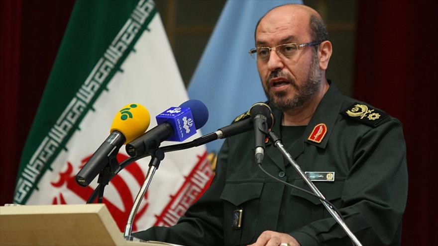 El ministro iraní de Defensa, Husein Dehqan, durante un acto oficial en Teherán, capital persa.
