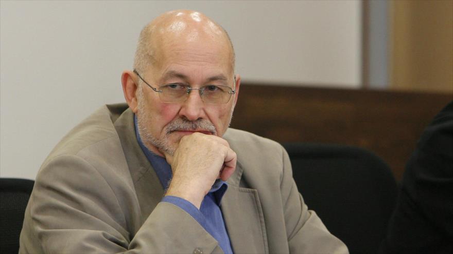 Horst Mahler, abogado alemán cofundador de la Fracción del Ejército Rojo y autor de escritos de revisionismo del Holocausto.