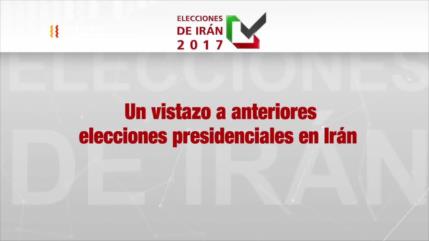 Un vistazo a las elecciones presidenciales anteriores de Irán