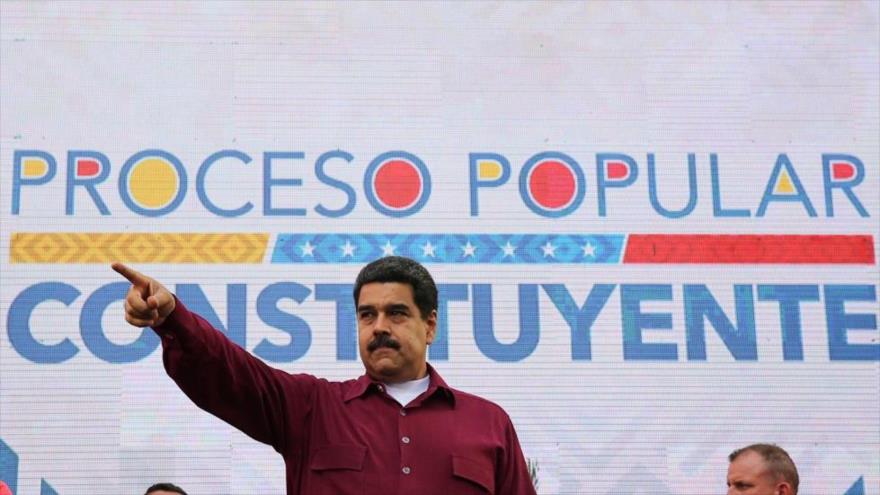 Maduro arremete contra Trump: ¡Saca tus manos de aquí!