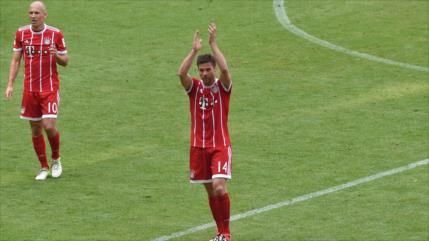 Bayern Múnich golea 4-1 a Friburgo en despedida de Alonso y Lahm