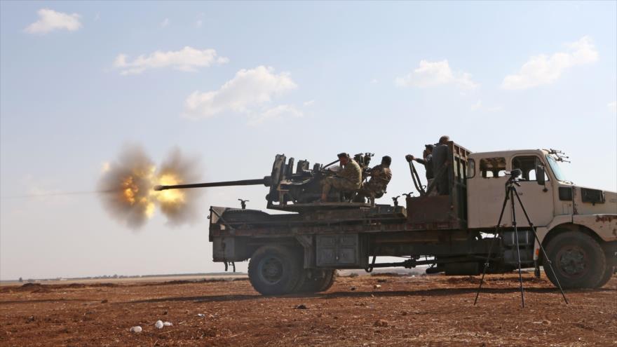 Vídeo: Rebeldes apoyados por EEUU atacan a tropas sirias en Homs