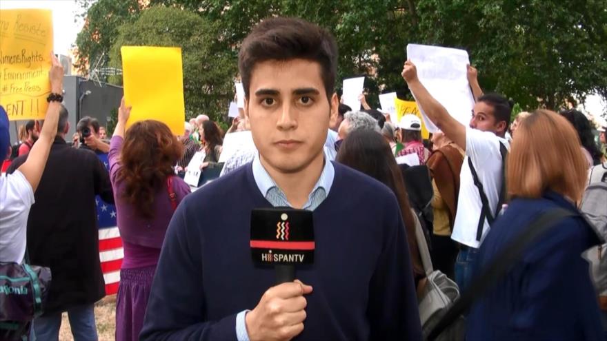 Trump es recibido en Italia con protestas y marchas