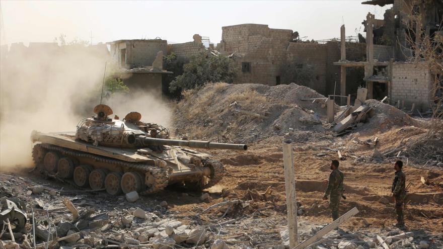 Vídeo: Ejército sirio abre frente de 100 km contra Daesh