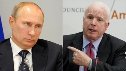 ‘Putin es más peligroso que Daesh’… para el senador McCain