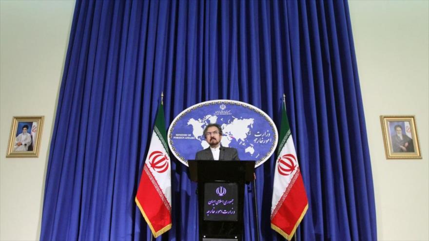 El portavoz del Ministerio de Asuntos Exteriores de Irán, Bahram Qasem, 29 de mayo de 2017.