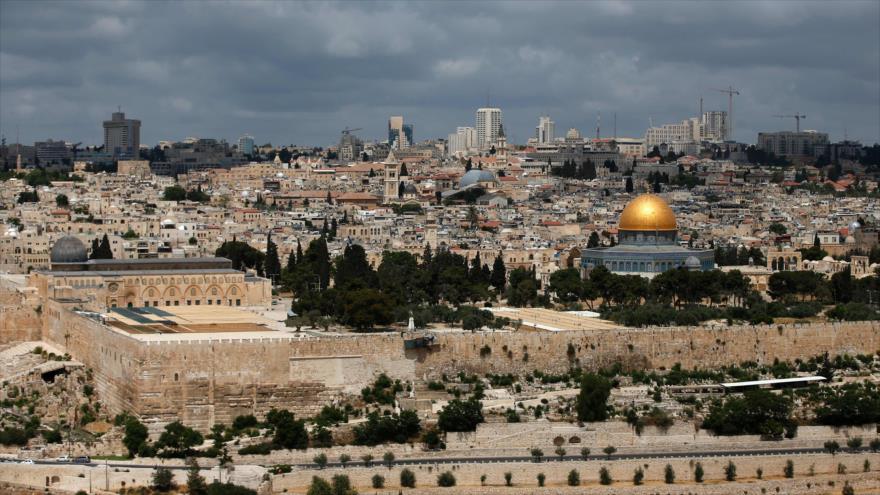 Una vista general de la Mezquita Al-Aqsa, en Al-Quds (Jerusalén), 21 de mayo de 2017.