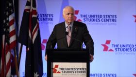 McCain: ‘China actúa cada vez más como un matón’