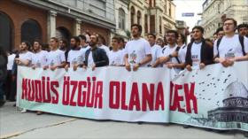 Turcos conmemoran el aniversario de ataque israelí a Mavi Marmara