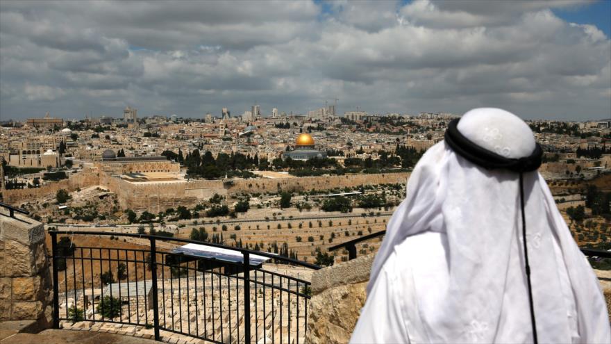Una vista general de la Mezquita Al-Aqsa, en Al-Quds (Jerusalén), 21 de mayo de 2017.
