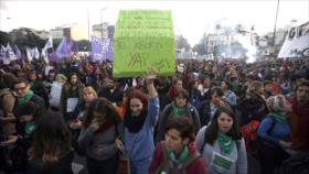 Marcha #NiUnaMenos en Argentina pide liberación de Milagro Sala