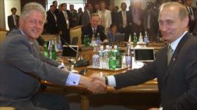Putin propuso a Bill Clinton la adhesión de Rusia a la OTAN