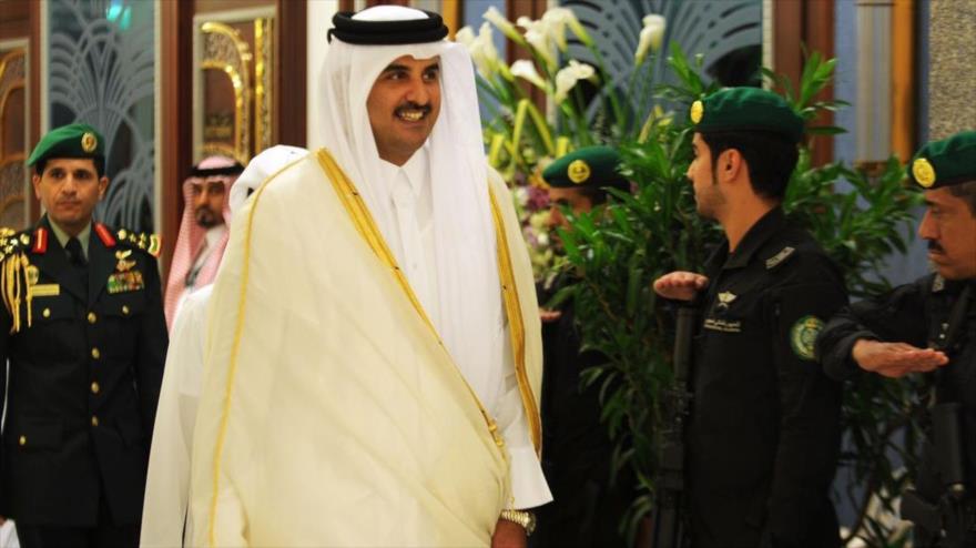 El emir de Catar, el jeque Tamim bin Hamad al-Thani, 31 de mayo de 2016.