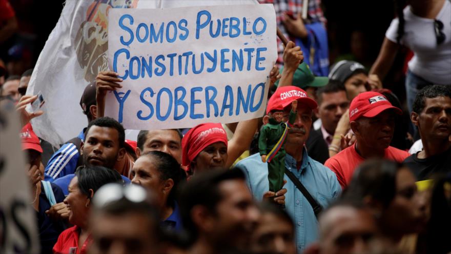 Venezolanos se movilizan para respaldar la Constituyente, Caracas, 9 de mayo de 2017.