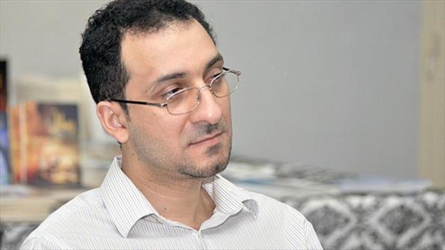 El escritor Nazeer al-Mayed.