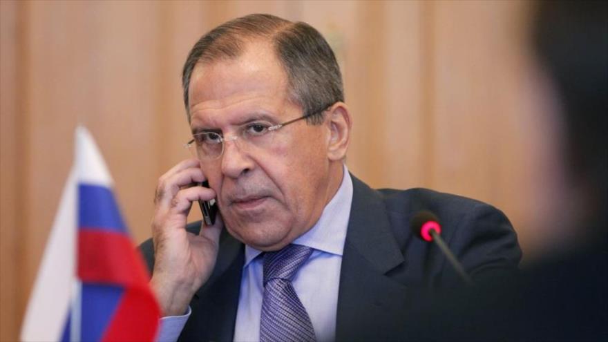 El ministro de Exteriores ruso, Serguéi Lavrov.