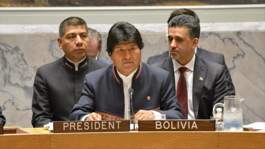 Morales expresa preocupación por garantizar la paz en mundo