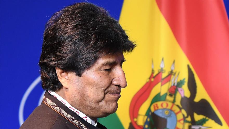 El presidente de Bolivia, Evo Morales, en una reunión oficial en Bruselas, Bélgica, 8 de junio de 2017.