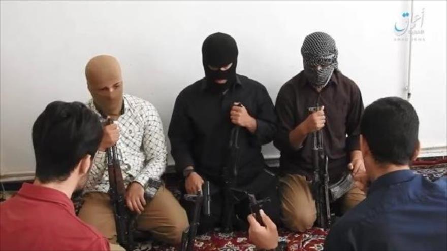 Daesh difunde vídeo de integrantes antes de atentar en Teherán
