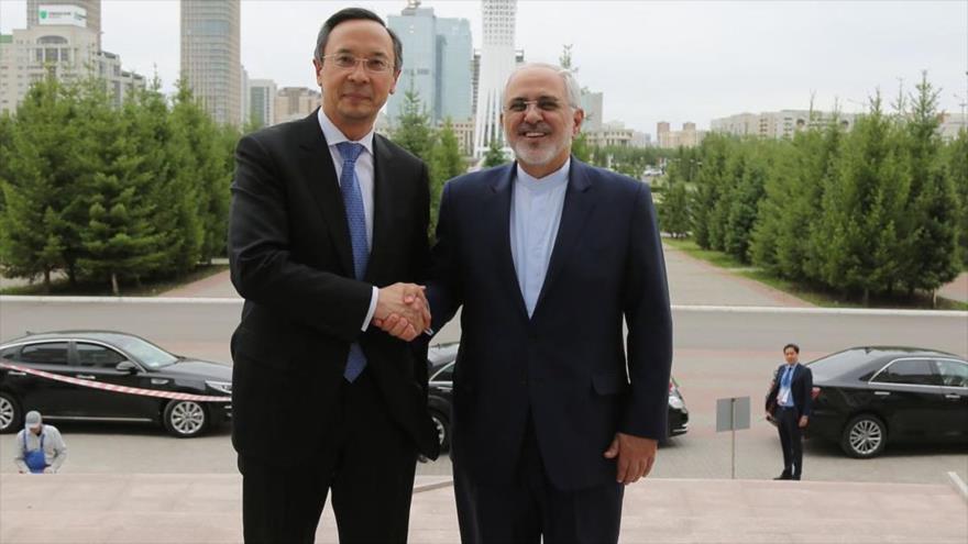 Canciller iraní asiste a inauguración de Expo 2017 en Astaná