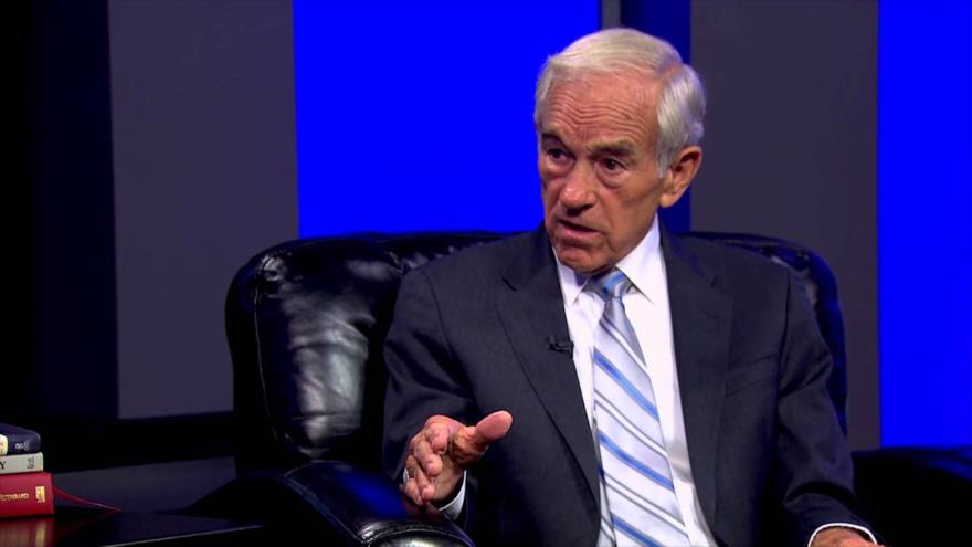 El excongresista de EE.UU. y candidato presidencial del Partido Republicano, Ron Paul.