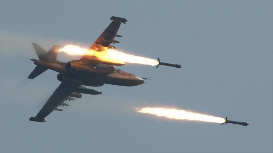 Video: Su-25 ruso ataca con misiles a Daesh 