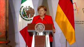 Merkel a Trump: Los muros no resolverán problemas migratorios