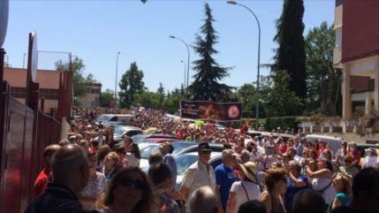 Marea Blanca vuelve a protestar contra los recortes en España