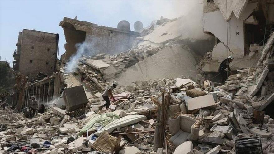 Ataques de coalición de EEUU dejan decenas de muertos en Siria