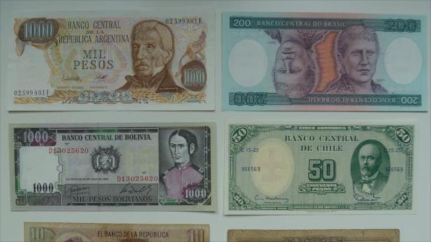 Billetes de América Latina.