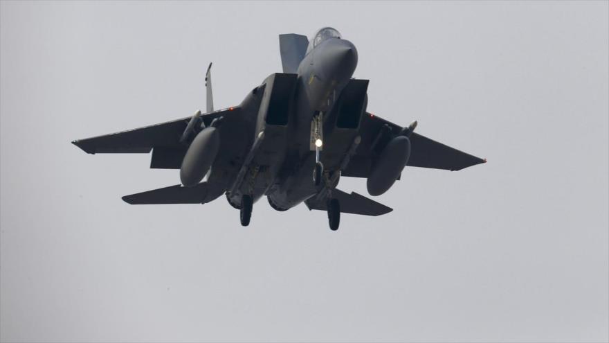 EE.UU. suministra muchas de las necesidades militares de Arabia Saudí, como aviones de combate F-15.