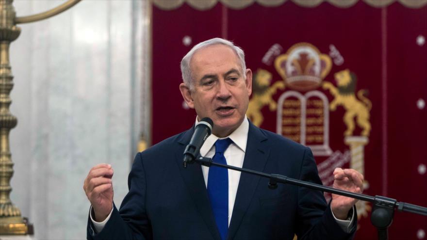 El primer ministro del régimen de Israel, Benyamin Netanyahu, 15 de junio de 2017.