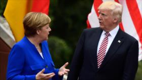 Comisario de UE: Merkel y Trump se enfrentarán duramente 
