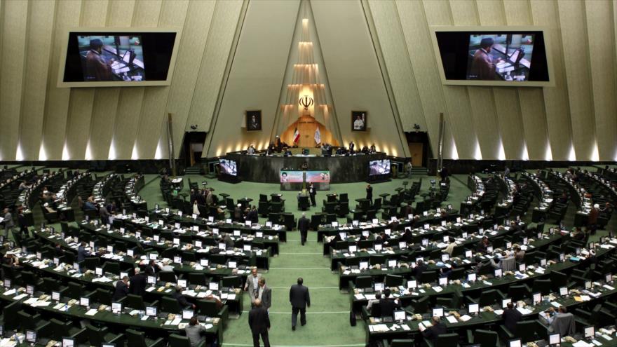 La sede de la Asamblea Consultiva Islámica de Irán (Mayles), en Baharestán, centro de Teherán. 