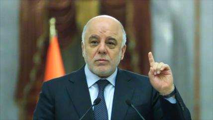 Al-Abadi: Irak rechaza uso de su territorio para atacar a Irán