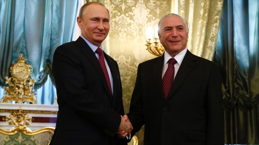 Rusia y Brasil estrechan lazos técnicos, nucleares y militares