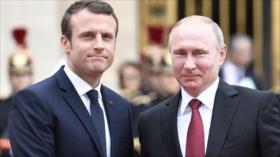 Francia coincide con Rusia y rechaza salida de Al-Asad en Siria 