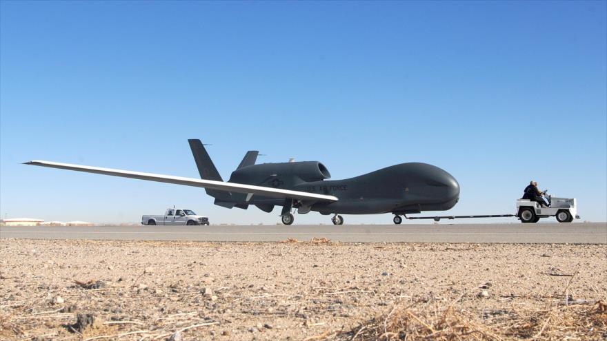 Un drone estadounidense RQ-4 Global Hawk.