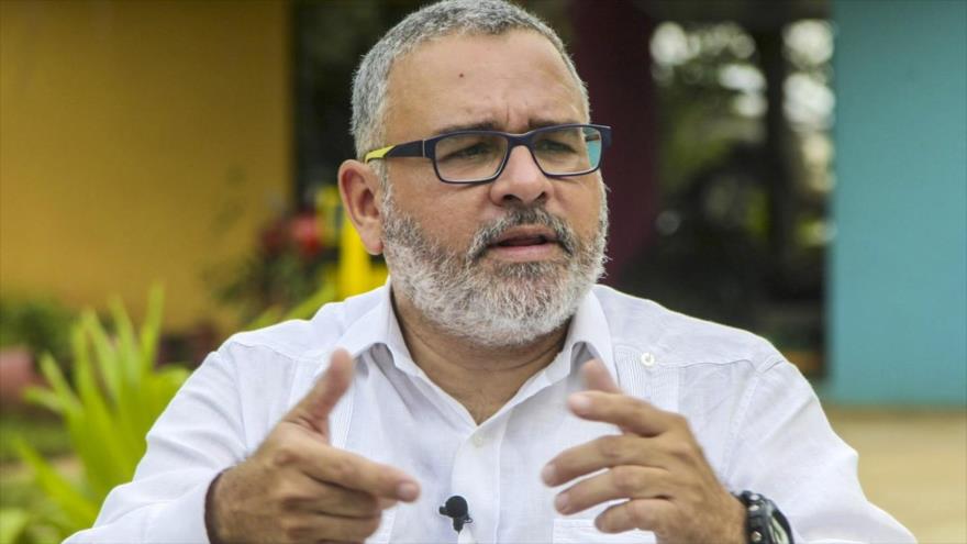 El expresidente de El Salvador Mauricio Funes, en Managua, capital de Nicaragua, 8 de septiembre de 2016.
