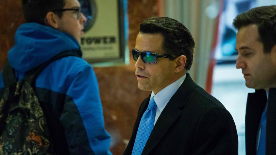 Anthony Scaramucci, miembro del comité ejecutivo del equipo de transición del actual presidente estadounidense, 4 de enero de 2017.