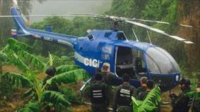 Fotos: Localizan el helicóptero secuestrado que sobrevoló Caracas