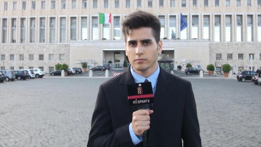 Ministro de Asuntos Exteriores de Irán viaja a Italia