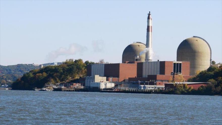 El centro nuclear de Indian Point, a 56 km al norte de la ciudad de Nueva York.