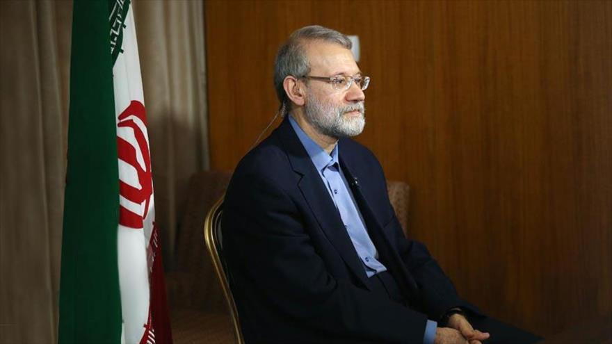 El presidente de la Asamblea Consultiva Islámica de Irán (Mayles), Ali Lariyani, en una entrevista con la cadena estadounidense CNN, 29 de junio de 2017.
