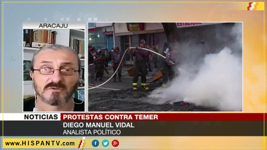 ‘Huelga de Brasil muestra la incapacidad política de Michel Temer’