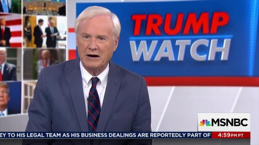 Chris Matthews, presentador de la cadena estadounidense MSNBC.
