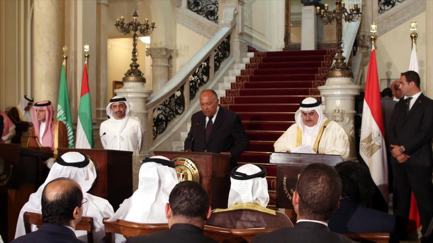 Arabia Saudí y aliados lamentan el NO de Catar a su propuesta