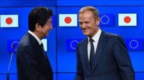 UE firma con Japón su acuerdo comercial bilateral más importante